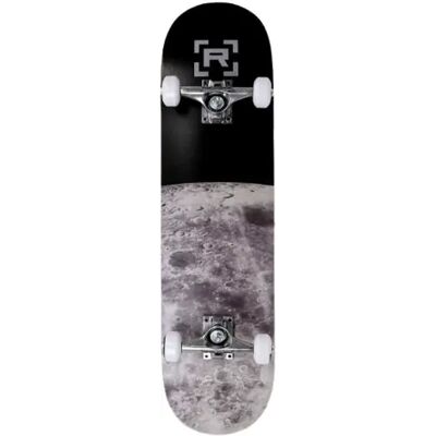 Rampage Moonscape Complete Skateboard (Black) - Black - Size: 8" Rampage Moonscape Complete Skateboard (Black) - Black - Size: 8"