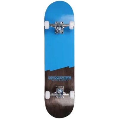 Rampage Plain Third Complete Skateboard (Blue) - Blue;Black - Size: 7.75" Rampage Plain Third Complete Skateboard (Blue) - Blue;Black - Size: 7.75"