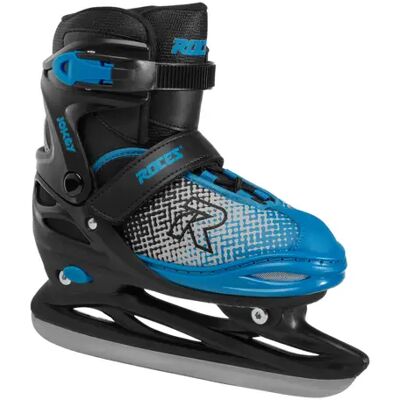 Roces Jokey Ice X Kids Ice Skates (Black/Astro Blue) - Black;Blue - Size: 9C-11C EU Roces Jokey Ice X Kids Ice Skates (Black/Astro Blue) - Black;Blue - Size: 9C-11C EU