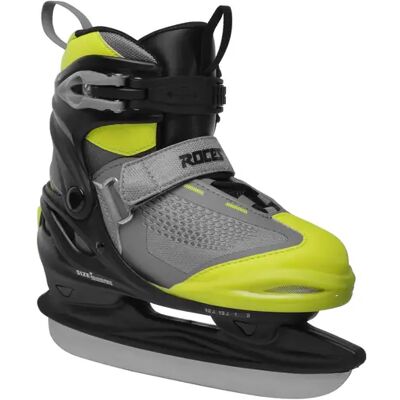 Roces Moody Ice X Kids Ice Skates (Black/Lime) - Black;Green - Size: 12C-2 EU Roces Moody Ice X Kids Ice Skates (Black/Lime) - Black;Green - Size: 12C-2 EU