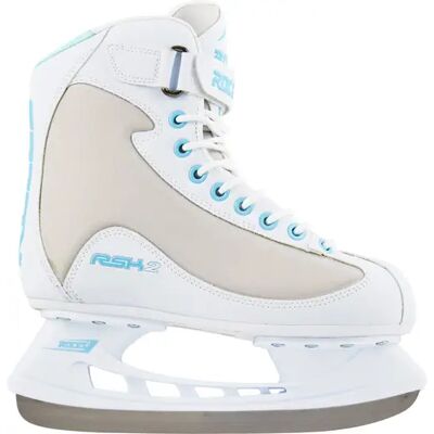 Roces RSK 2 Womens Ice Skates (White-azure) - White;Blue - Size: 3 EU Roces RSK 2 Womens Ice Skates (White-azure) - White;Blue - Size: 3 EU