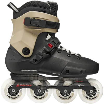 Rollerblade Twister XT Freeskates (Black/Sand) - Black;Brown - Size: 9-9.5 EU Rollerblade Twister XT Freeskates (Black/Sand) - Black;Brown - Size: 9-9.5 EU