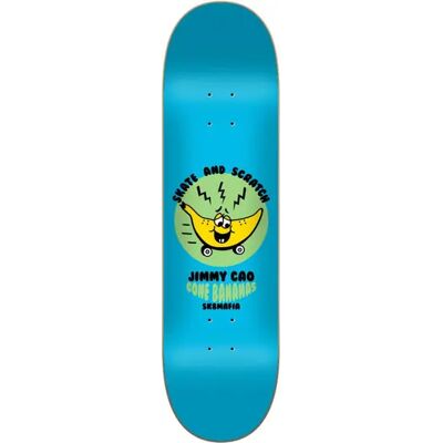 Sk8mafia Skate & Scratch Skateboard Deck (Jimmy Cao) - Blue;Green;Yellow - Size: 8" Sk8mafia Skate & Scratch Skateboard Deck (Jimmy Cao) - Blue;Green;Yellow - Size: 8"