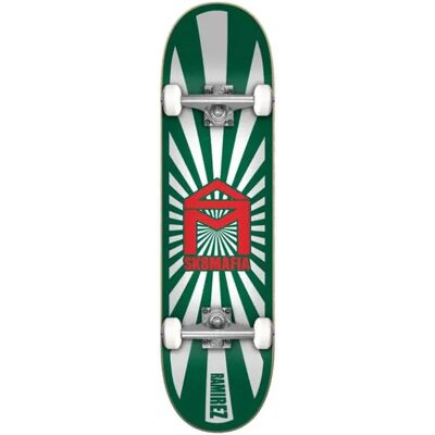 Sk8mafia Sun Series Complete Skateboard (Ramirez Circus) - Green;White;Red - Size: 8.25" Sk8mafia Sun Series Complete Skateboard (Ramirez Circus) - Green;White;Red - Size: 8.25"