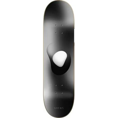 Sovrn Tempete Skateboard Deck (Black) - Black;White - Size: 8.5" Sovrn Tempete Skateboard Deck (Black) - Black;White - Size: 8.5"