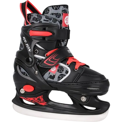 Tempish RS Ice Skates for Kids, Adjustable, Unisex - Black - 30-33 Tempish RS Ice Skates for Kids, Adjustable, Unisex - Black - 30-33