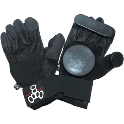 Triple Eight Sliders Longboard Gloves - Black - Size: Large Triple Eight Sliders Longboard Gloves - Black - Size: Large