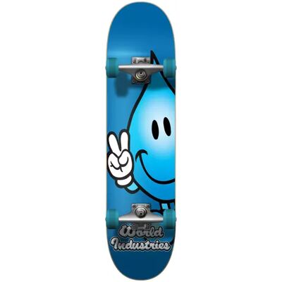 World Industries Wet Willy Wrap Complete Skateboard (Blue) - Blue - Size: 7.75" World Industries Wet Willy Wrap Complete Skateboard (Blue) - Blue - Size: 7.75"
