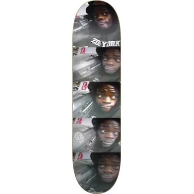 Zoo York Skateboard Deck (Hhf Radio Head) - Grey;Brown - Size: 8" Zoo York Skateboard Deck (Hhf Radio Head) - Grey;Brown - Size: 8"