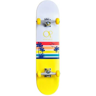 Ocean Pacific Sunset Skateboard - 7.75" Yellow - Skateboard Ocean Pacific Sunset Skateboard - 7.75" Yellow - Skateboard