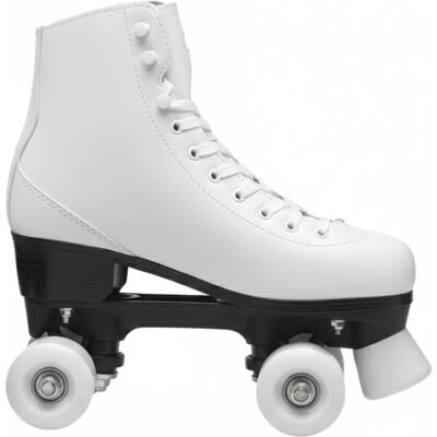 Roces White Classic Double Row Roller Skates - Roller Skates Roces White Classic Double Row Roller Skates - Roller Skates