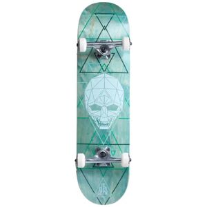 Enuff Geo Skull Complete Skateboard (Green)  - Green - Size: 8
