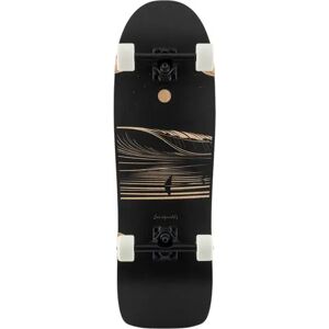 Landyachtz Ditch Life X Complete Cruiser Skateboard (Dark Wave)  - Black;Brown;White