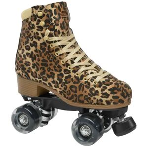 Roces Piper Leopard Roller Skates (Brown)  - Brown;Black - Size: 4 EU