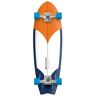 Hydroponic Fish Complete Cruiser Skateboard (Radikal Orange / Navy)  - Orange;White;Blue