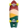 Hydroponic Fish Complete Cruiser Skateboard (Sun Red)  - Green;Yellow;Red