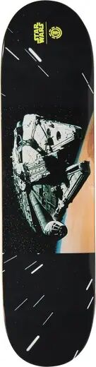 Element Star Wars SWXE Skateboard Deck (Millennium Falcon) - Black;Orange;White - Size: 8"