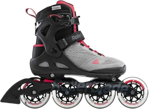 Rollerblade Macroblade 90 Womens Inline Skates (Grey) - Grey;Pink - Size: 3.5 EU