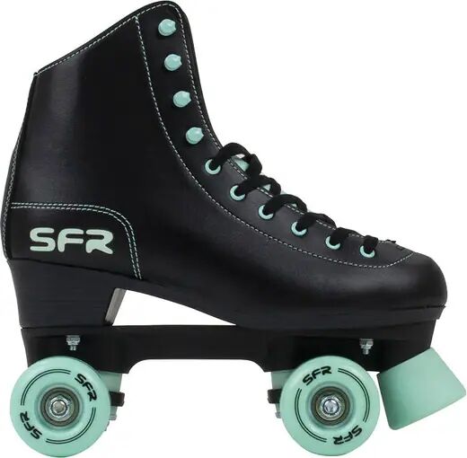 SFR Figure Black Roller Skates (Black/Teal) - Black;Teal - Size: 5 EU