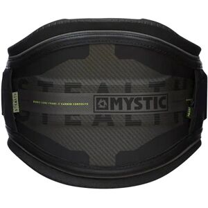 Mystic Stealth Waist Kitesurfing Harness (Black)  - Black - Size: Large