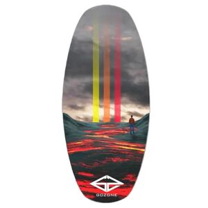 GoZone Skimboards GoZone Tropic Junior Skimboard (Fire)  - Grey;Red;Yellow