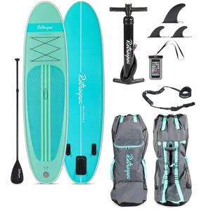 Retrospec Weekender 10' Inflatable Paddle Board (Seafoam)  - Teal