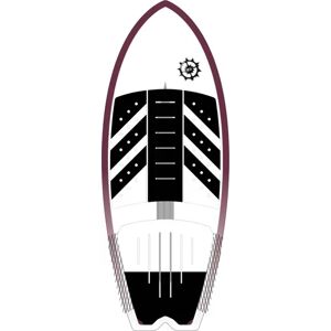 Slingshot Gremlin Wakesurf Board (2021)  - White;Black;Red - Size: 4'6