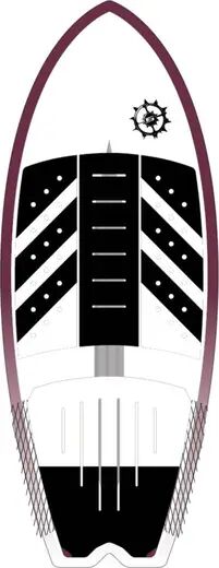 Slingshot Gremlin Wakesurf Board (2021)  - White;Black;Red - Size: 4'6