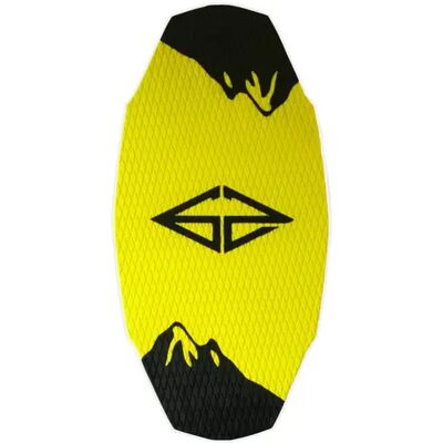 GoZone Skimboards GoZone K2 Skimboard (Yellow) - Yellow;Black - Size: 40" GoZone Skimboards GoZone K2 Skimboard (Yellow) - Yellow;Black - Size: 40"