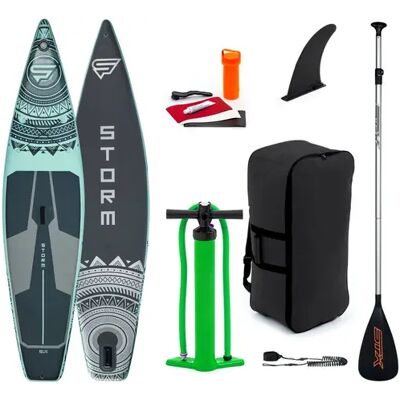 STX Storm Tourer 11'6 Inflatable Paddle Board (Aqua/Mint) - Blue STX Storm Tourer 11'6 Inflatable Paddle Board (Aqua/Mint) - Blue
