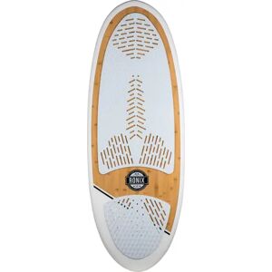 Ronix Koal Classic Longboard Wakesurf Board (Bamboo Wood)  - White - Size: 5'4