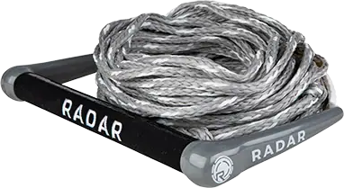Radar Skis Radar Global Water Sports Diamond Grip Handle (Silver) - Silver;White - Size: 13"