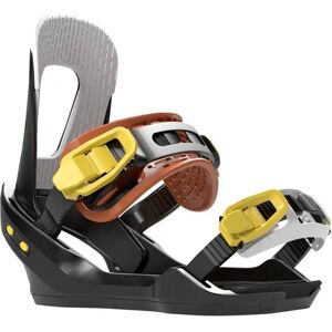 Bataleon Stuntwood Junior Snowboard Bindings (Black / Orange)  - Black;Orange;Yellow - Size: 6.5-9.5 EU