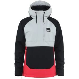 Horsefeathers Mija Ski Jacket (Storm Grey)  - Grey;Black;Red - Size: Small