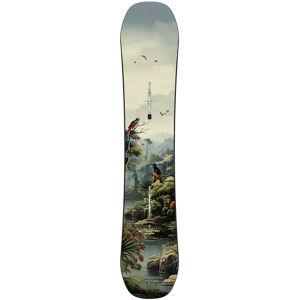 Burton Custom Smalls Camber Junior Snowboard (Black) - Black;White;Green Burton Custom Smalls Camber Junior Snowboard (Black) - Black;White;Green