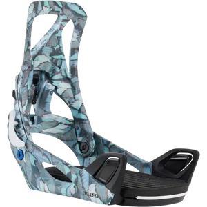 Burton Step On Re:Flex Womens Snowboard Bindings (Blue Butterflies) - Blue - Size: 3-4 EU Burton Step On Re:Flex Womens Snowboard Bindings (Blue Butterflies) - Blue - Size: 3-4 EU