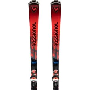 Rossignol Hero Elite LT TI + Konect NX 12 Carving Skis (Black) - Black;Red Rossignol Hero Elite LT TI + Konect NX 12 Carving Skis (Black) - Black;Red