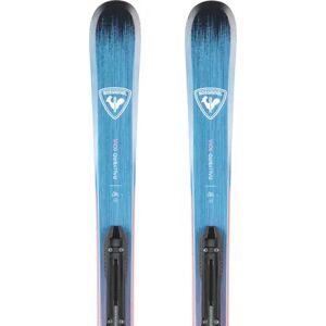 Rossignol Rallybird JR + XP7 Bindings Kids Skis (Grey) - Grey;Orange Rossignol Rallybird JR + XP7 Bindings Kids Skis (Grey) - Grey;Orange