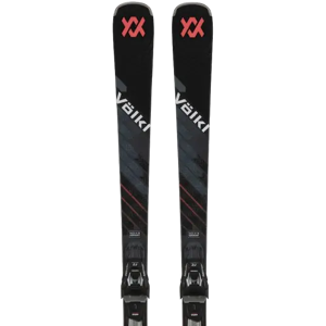 Völkl Peregrine 72 + Rmotion-T 12 All Mountain Skis (Black) - Black Völkl Peregrine 72 + Rmotion-T 12 All Mountain Skis (Black) - Black