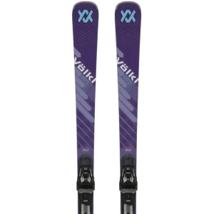 Völkl Peregrine 76 + Rmotion-T 12 All Mountain Skis (Blue) - Blue Völkl Peregrine 76 + Rmotion-T 12 All Mountain Skis (Blue) - Blue