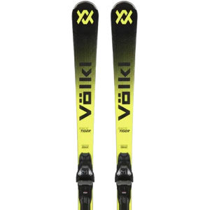 Völkl Racetiger SC + VMotion Bindings Carving Skis (Black) - Black Völkl Racetiger SC + VMotion Bindings Carving Skis (Black) - Black
