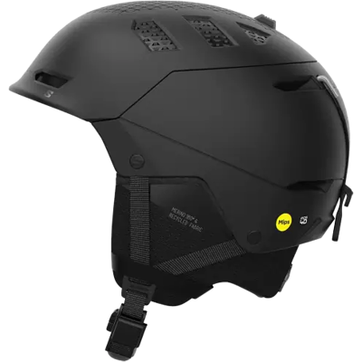 Salomon Husk Prime MIPS Helmet - Black - Impact Protection Salomon Husk Prime MIPS Helmet - Black - Impact Protection