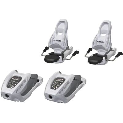 Marker Free 7 White/Silver - Ski Bindings Marker Free 7 White/Silver - Ski Bindings