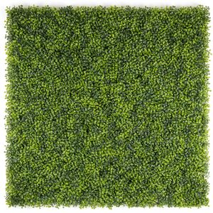 Christow Artificial Boxwood Living Wall Panels (Set of 4) - Green