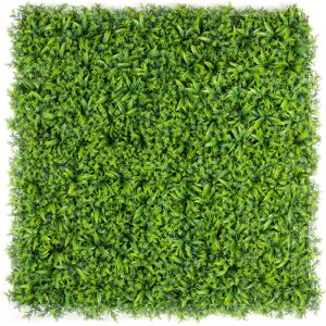 Christow Artificial Foliage Living Wall Panels (Set of 4) - Green