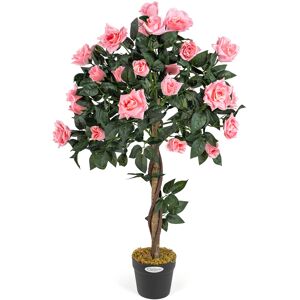 Christow Artificial Rose - Pink (3ft) - Pink