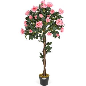 Christow Artificial Rose - Pink (4ft) - Pink