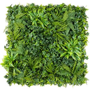 Christow Artificial Evergreen Living Wall Panels (1m x 1m) - Green