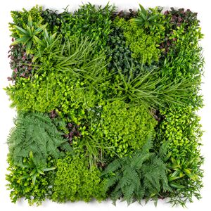 Christow Artificial Paradise Living Wall Panels (4 x 50cm) - Green