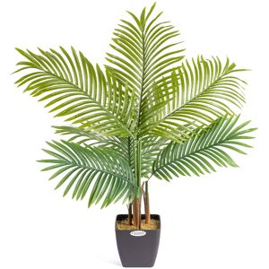 Christow Artificial Areca Palm Tree - Green